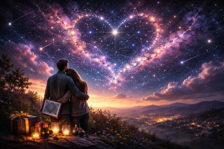 Qué significa que te regalen una constelación: el valor emocional detrás de este regalo único