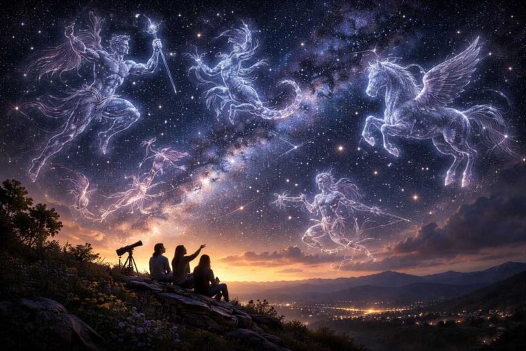 El significado de las constelaciones: historias, mitología y su conexión con el cielo real